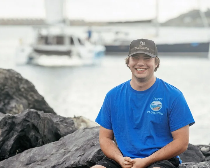 Jayden Beaton from Jetty Plumbing