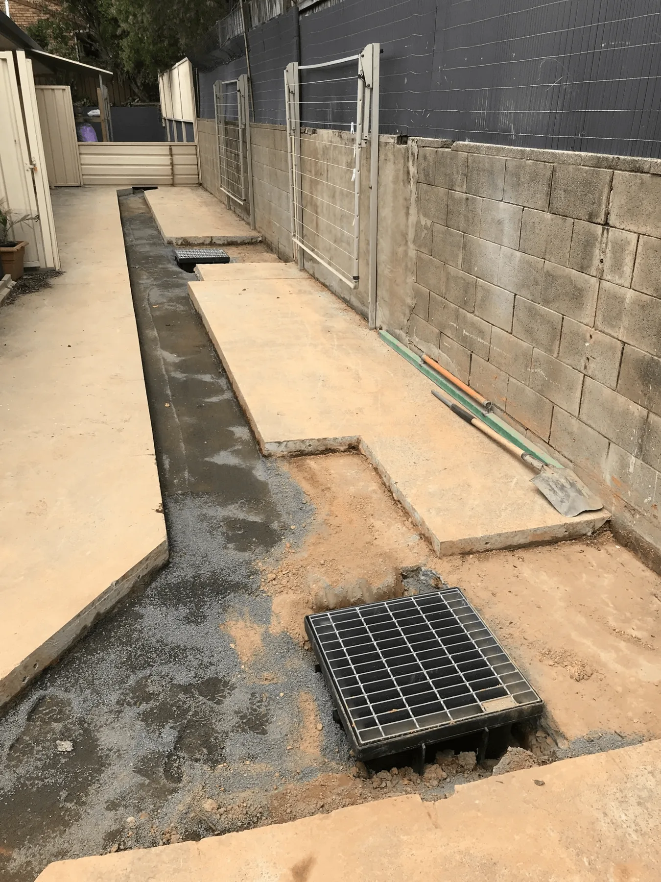 Stormwater drainage work from Jetty Plumbing’s live website